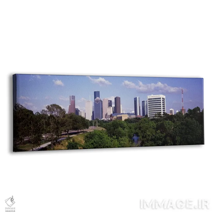 تابلو دکوراتیو افق مرکز شهر، هیوستون، تگزاس، ایالات متحده آمریکا #2 اثر پانورامیک ایمجز - نمای پرسپکتیو محصول