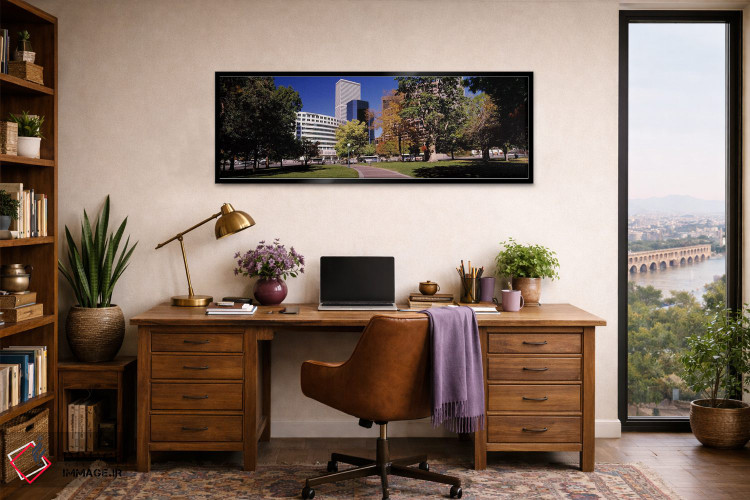 تابلو دکوراتیو ساختمان دنور پست، دنور، کلرادو، ایالات متحده آمریکا اثر پانورامیک ایمجز - D3B