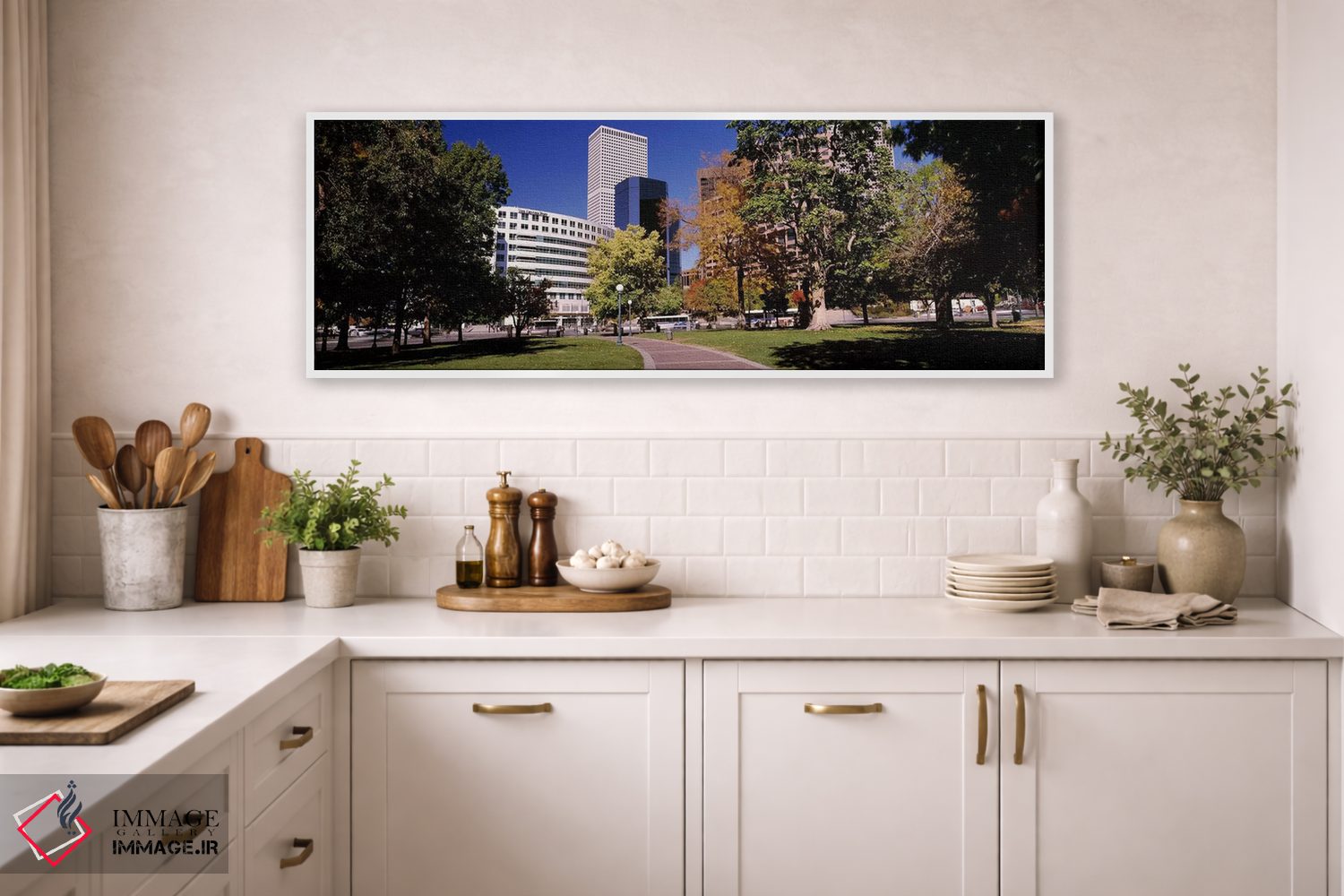 تابلو دکوراتیو ساختمان دنور پست، دنور، کلرادو، ایالات متحده آمریکا اثر پانورامیک ایمجز - D1W