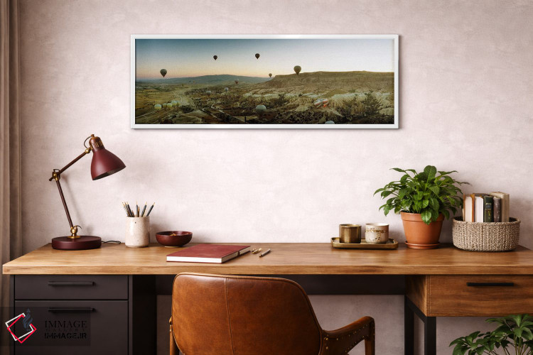 تابلو دکوراتیو Cappadocia, Central Anatolia Region, Turkey" - "بالون ه… اثر پانورامیک ایمجز - D4W