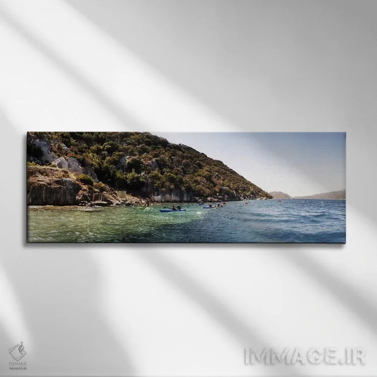 تابلو دکوراتیو Sunken City, Kekova, Antalya Province, Turkey" - "افراد… اثر پانورامیک ایمجز - نمای روبهرو روی دیوار