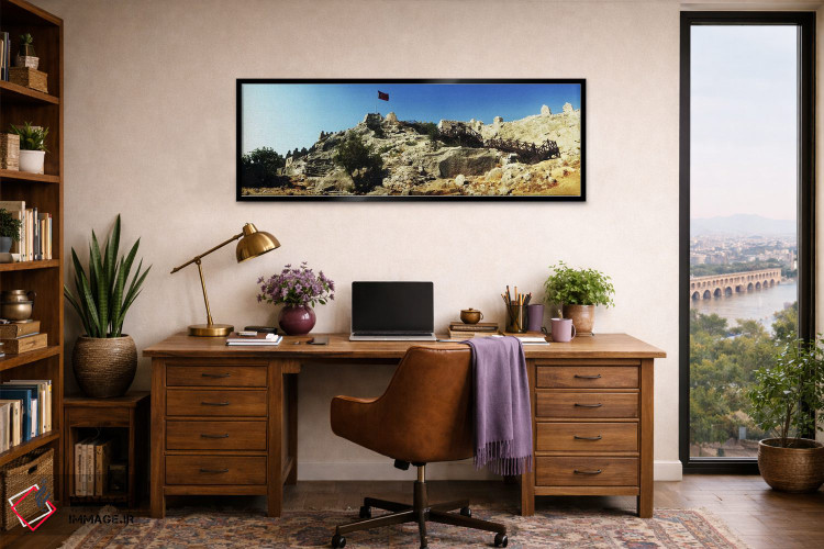 تابلو دکوراتیو Antalya Province, Turkey" - "قلعه بیزانسی کالکوی با پرچ… اثر پانورامیک ایمجز - D2B