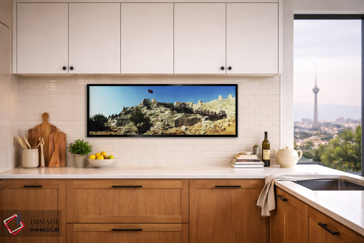 تابلو دکوراتیو Antalya Province, Turkey" - "قلعه بیزانسی کالکوی با پرچ… اثر پانورامیک ایمجز - D5B