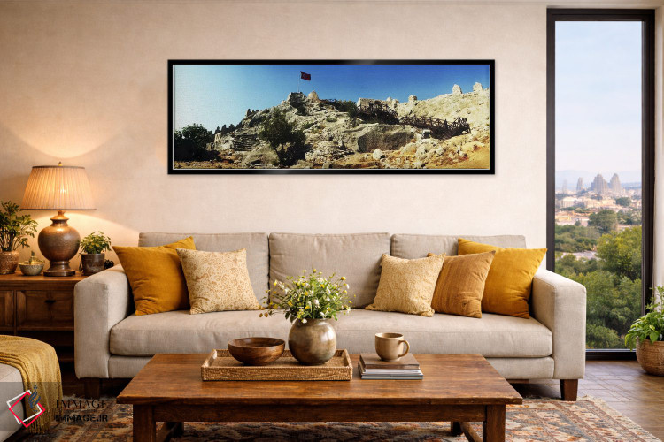 تابلو دکوراتیو Antalya Province, Turkey" - "قلعه بیزانسی کالکوی با پرچ… اثر پانورامیک ایمجز - D6B