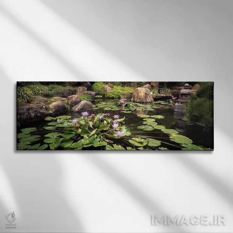 تابلو دکوراتیو Japanese Garden, University of California, Los Angeles… اثر پانورامیک ایمجز - نمای روبهرو روی دیوار