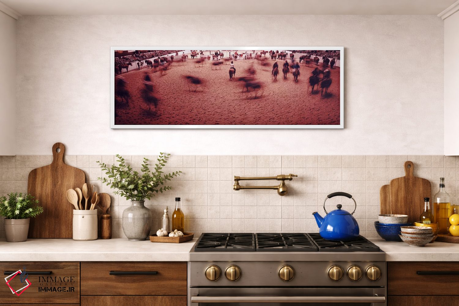 تابلو دکوراتیو Fort Worth Stock Show and Rodeo, Fort Worth, Texas, USA… اثر پانورامیک ایمجز - D1W