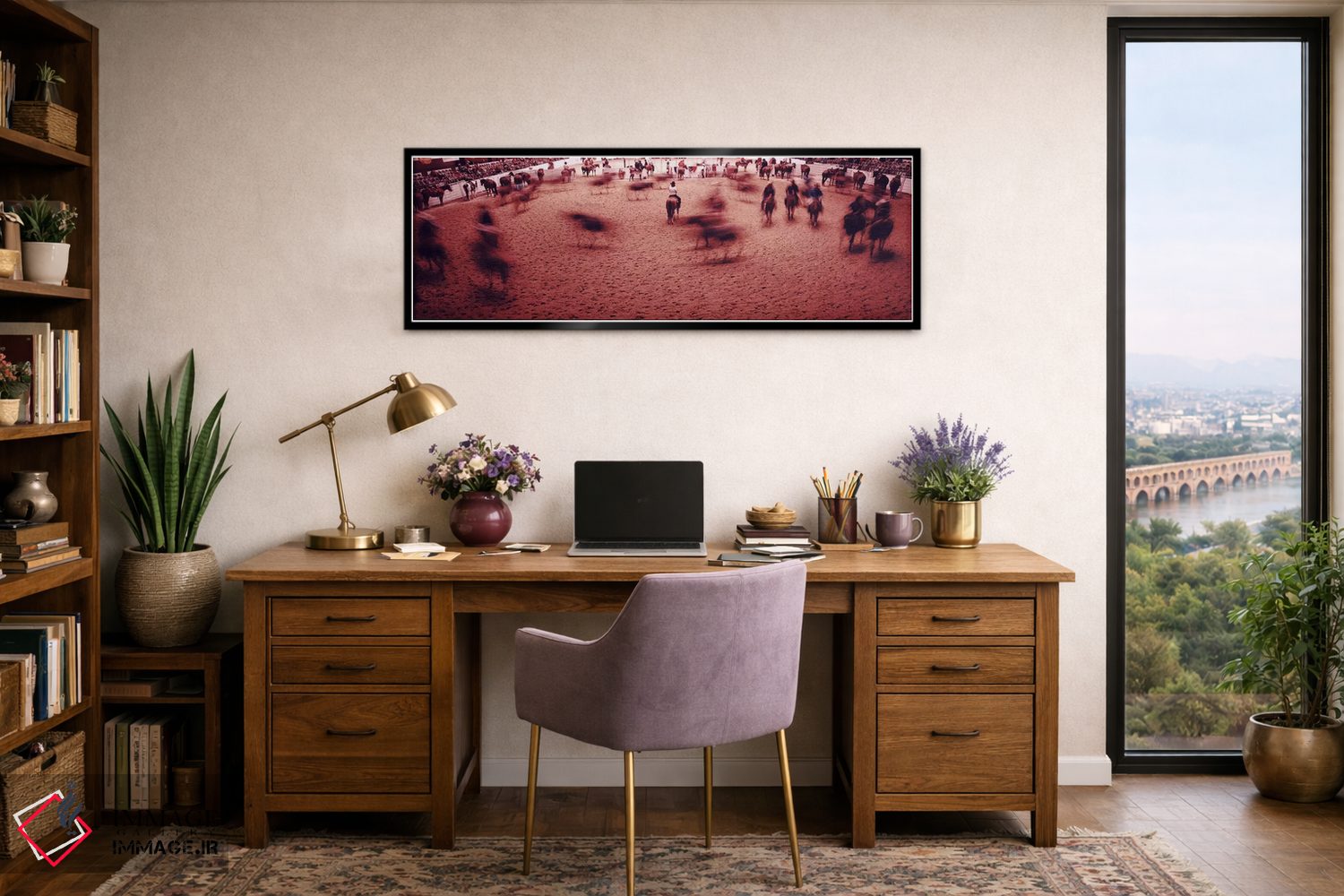 تابلو دکوراتیو Fort Worth Stock Show and Rodeo, Fort Worth, Texas, USA… اثر پانورامیک ایمجز - D2B