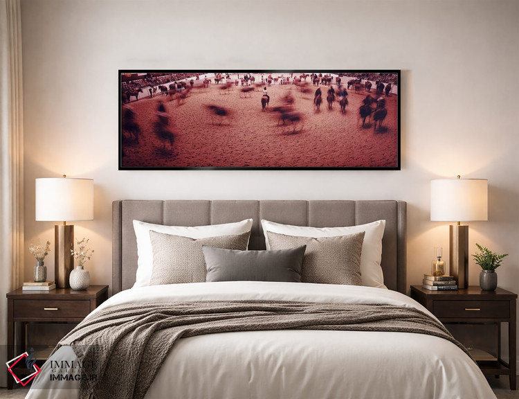 تابلو دکوراتیو Fort Worth Stock Show and Rodeo, Fort Worth, Texas, USA… اثر پانورامیک ایمجز - D5B