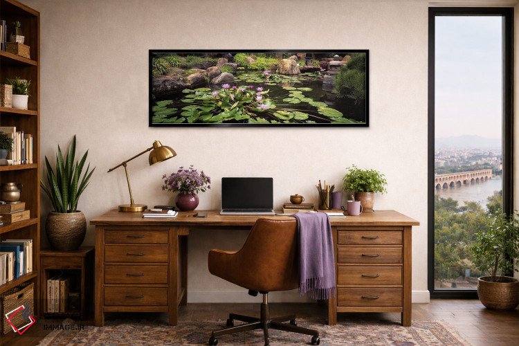 تابلو دکوراتیو Japanese Garden, University of California, Los Angeles… اثر پانورامیک ایمجز - D3B
