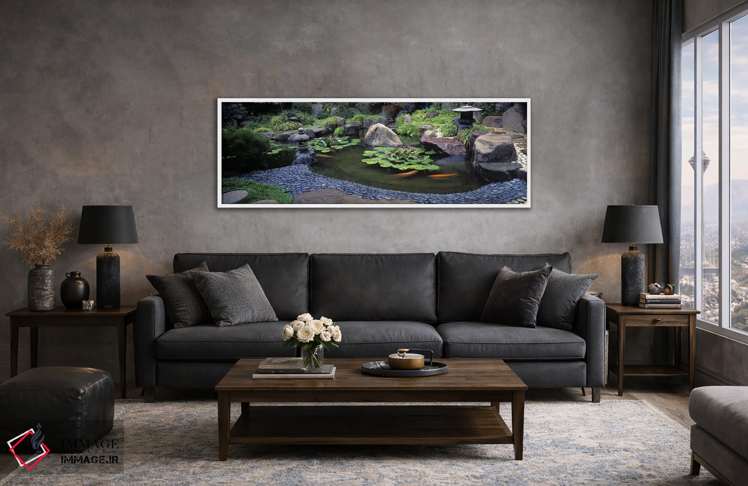 تابلو دکوراتیو Japanese Garden, University of California, Los Angeles… اثر پانورامیک ایمجز - D4W