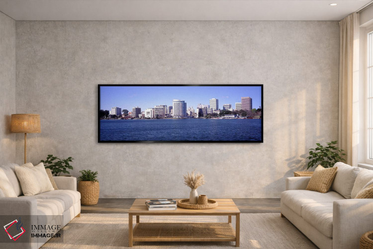 تابلو دکوراتیو Lake Merritt, Oakland, California, USA" - "آسمان خراش ه… اثر پانورامیک ایمجز - D4B