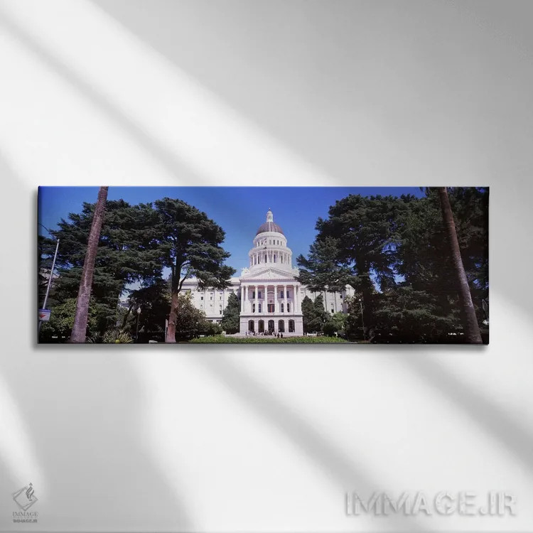 تابلو دکوراتیو California State Capitol Building, Sacramento, Californ… اثر پانورامیک ایمجز - نمای روبهرو روی دیوار