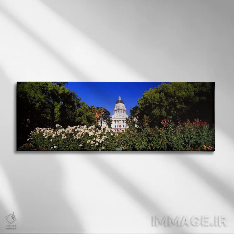 تابلو دکوراتیو California State Capitol Building, Sacramento, Californ… اثر پانورامیک ایمجز - نمای روبهرو روی دیوار