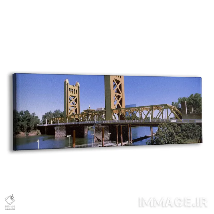 تابلو دکوراتیو Sacramento, CA, USA" - "پل برج، ساکرامنتو، کالیفرنیا، ا… اثر پانورامیک ایمجز - نمای پرسپکتیو محصول