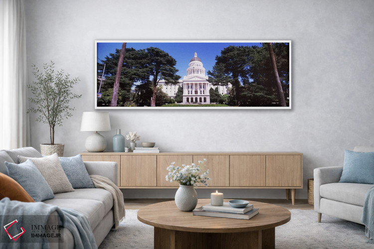 تابلو دکوراتیو California State Capitol Building, Sacramento, Californ… اثر پانورامیک ایمجز - D3W