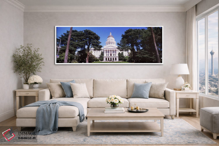 تابلو دکوراتیو California State Capitol Building, Sacramento, Californ… اثر پانورامیک ایمجز - D4W