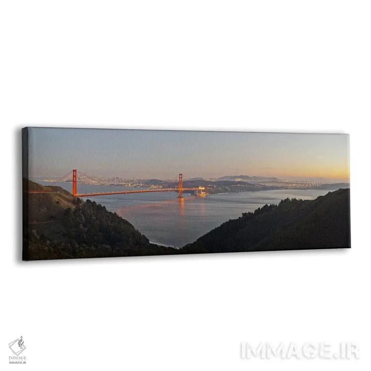 تابلو دکوراتیو Marin Headlands, Golden Gate Bridge, San Francisco, Cal… اثر پانورامیک ایمجز - نمای پرسپکتیو محصول
