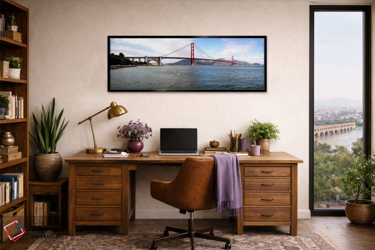 تابلو دکوراتیو Golden Gate Bridge, San Francisco, California, USA" - "… اثر پانورامیک ایمجز - D2B