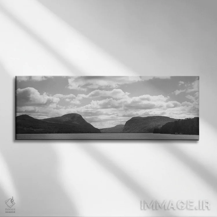 تابلو دکوراتیو Lake Willoughby, Orleans County, Vermont, USA" - "دره و… اثر پانورامیک ایمجز - نمای روبهرو روی دیوار