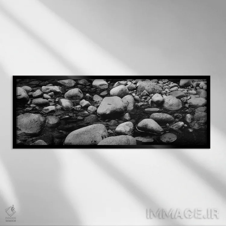 تابلو دکوراتیو Swift River, White Mountain National Forest, New Hampsh… اثر پانورامیک ایمجز - نمای قابدار مشکی