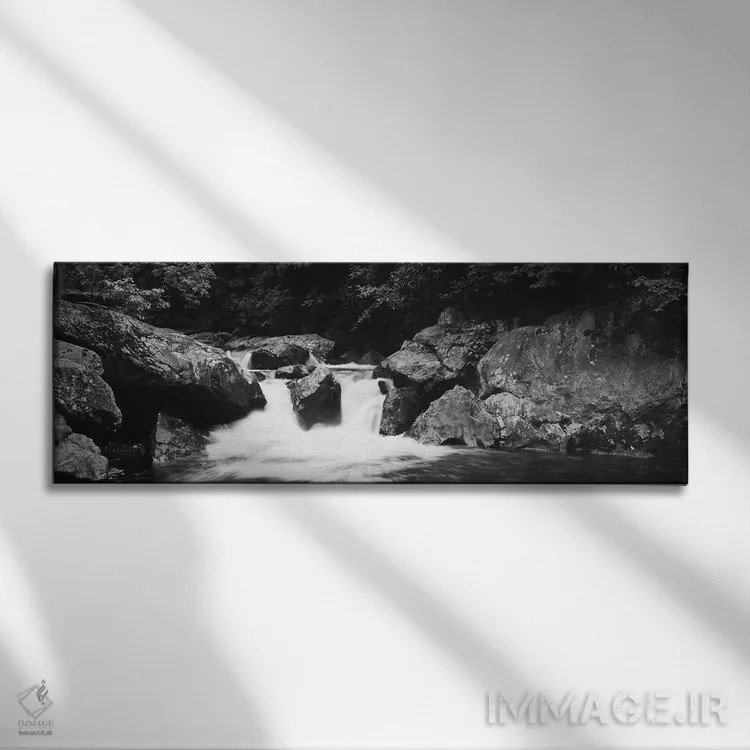 تابلو دکوراتیو Tallulah River, Coleman River Scenic Area, Chattahooche… اثر پانورامیک ایمجز - نمای روبهرو روی دیوار