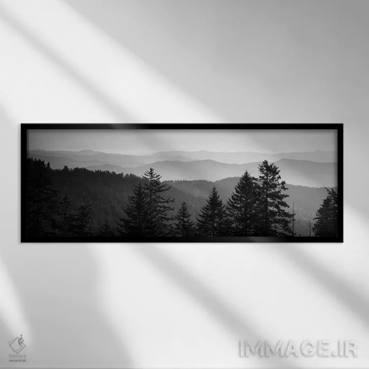 تابلو دکوراتیو Great Smoky Mountains National Park, North Carolina, US… اثر پانورامیک ایمجز - نمای قابدار مشکی