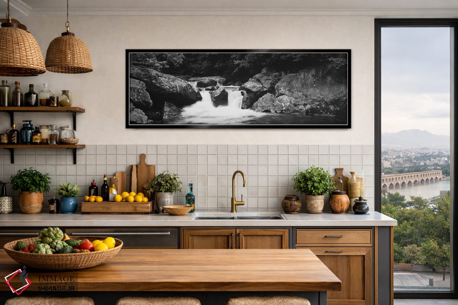 تابلو دکوراتیو Tallulah River, Coleman River Scenic Area, Chattahooche… اثر پانورامیک ایمجز - D5B