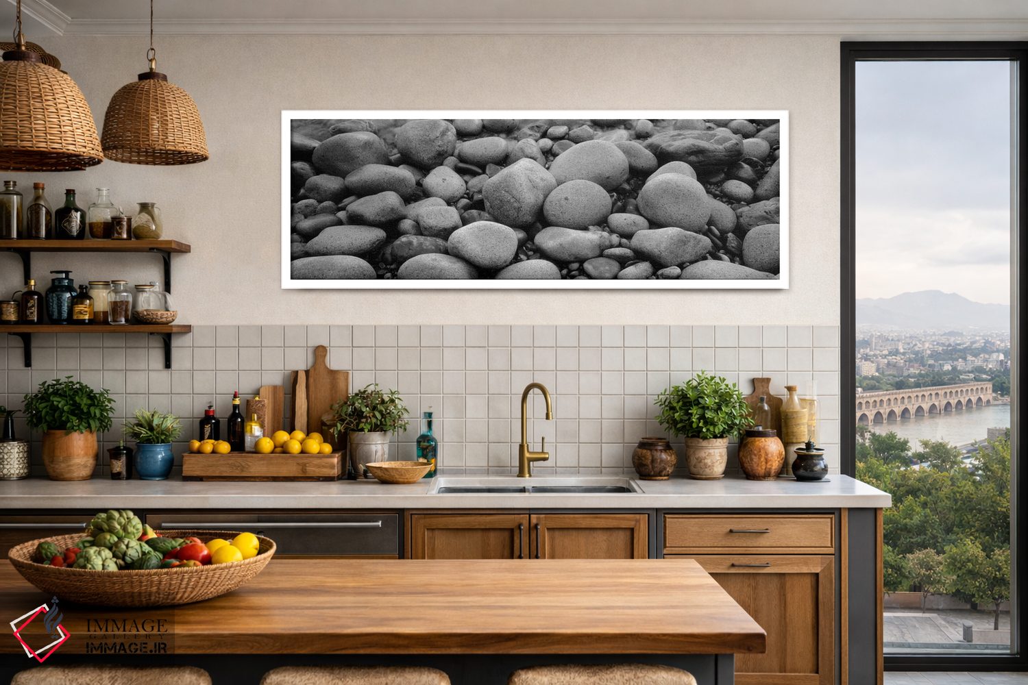 تابلو دکوراتیو Acadia National Park, Maine, USA" - "نمای نزدیک از سنگ… اثر پانورامیک ایمجز - D3W