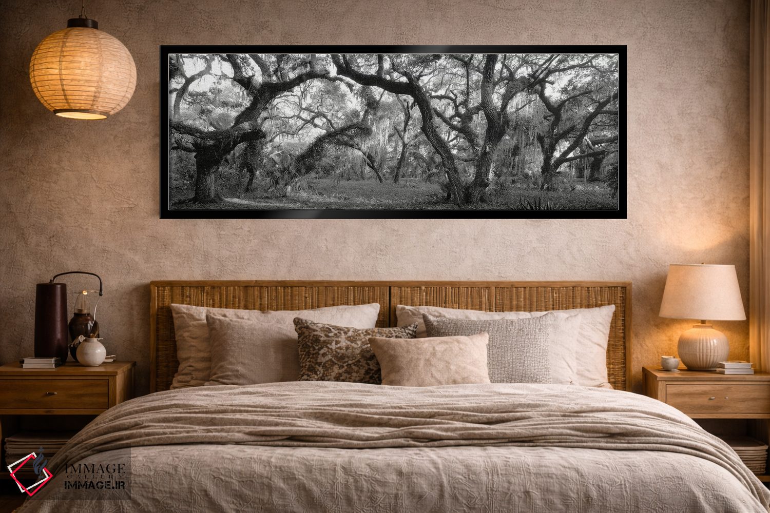 تابلو دکوراتیو Lake Kissimmee State Park, Florida, USA" - "درختان بلوط… اثر پانورامیک ایمجز - D5B