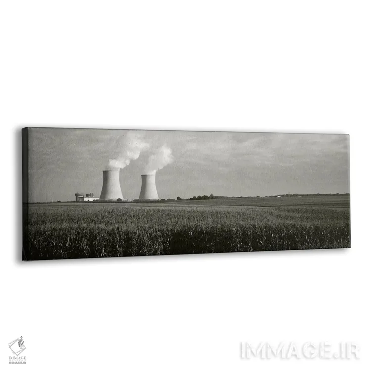 تابلو دکوراتیو Byron Nuclear Power Station, Ogle County, Illinois, USA… اثر پانورامیک ایمجز - نمای پرسپکتیو محصول
