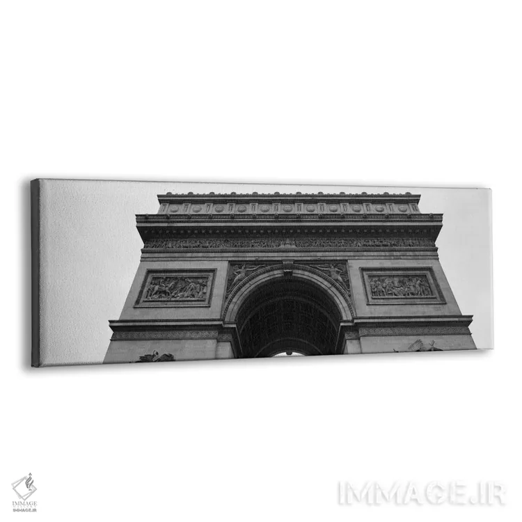 تابلو دکوراتیو Arc de Triomphe, Paris, Ile-De-France, France" - "نمای… اثر پانورامیک ایمجز - نمای پرسپکتیو محصول