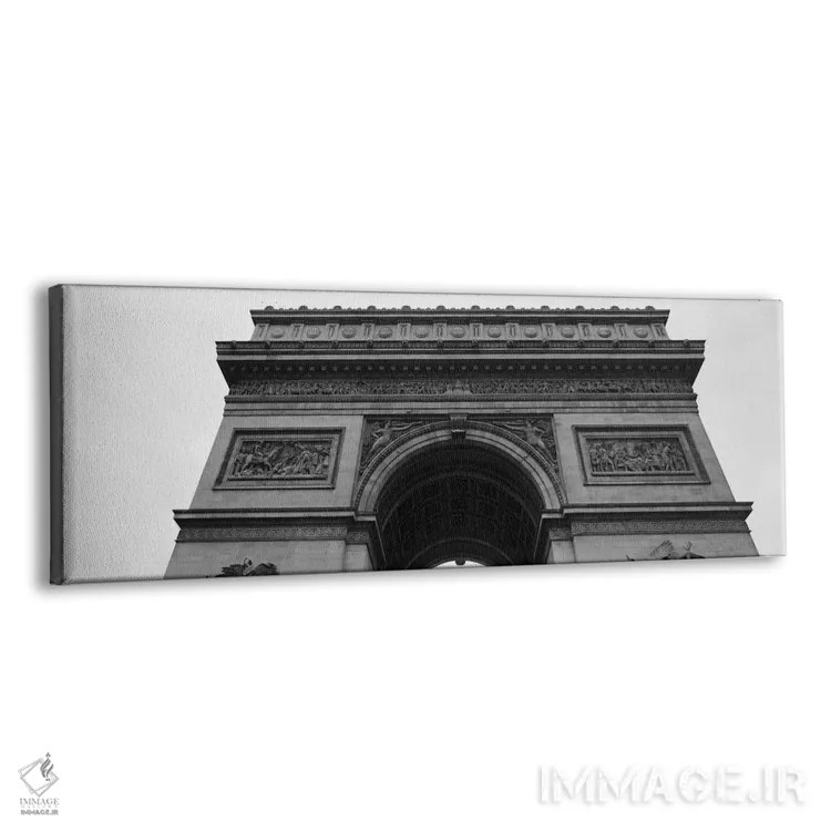 تابلو دکوراتیو Arc de Triomphe, Paris, Ile-De-France, France" - "نمای… اثر پانورامیک ایمجز - نمای پرسپکتیو محصول