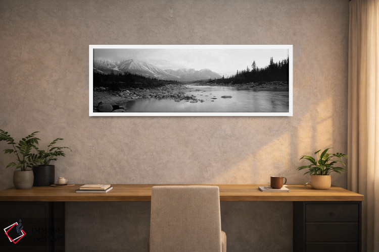 تابلو دکوراتیو Alaska, Kennicott River" - "ایالات متحده، آلاسکا، رودخا… اثر پانورامیک ایمجز - D1W