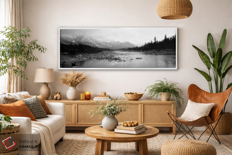 تابلو دکوراتیو Alaska, Kennicott River" - "ایالات متحده، آلاسکا، رودخا… اثر پانورامیک ایمجز - D3W