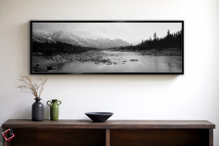 تابلو دکوراتیو Alaska, Kennicott River" - "ایالات متحده، آلاسکا، رودخا… اثر پانورامیک ایمجز - D2B
