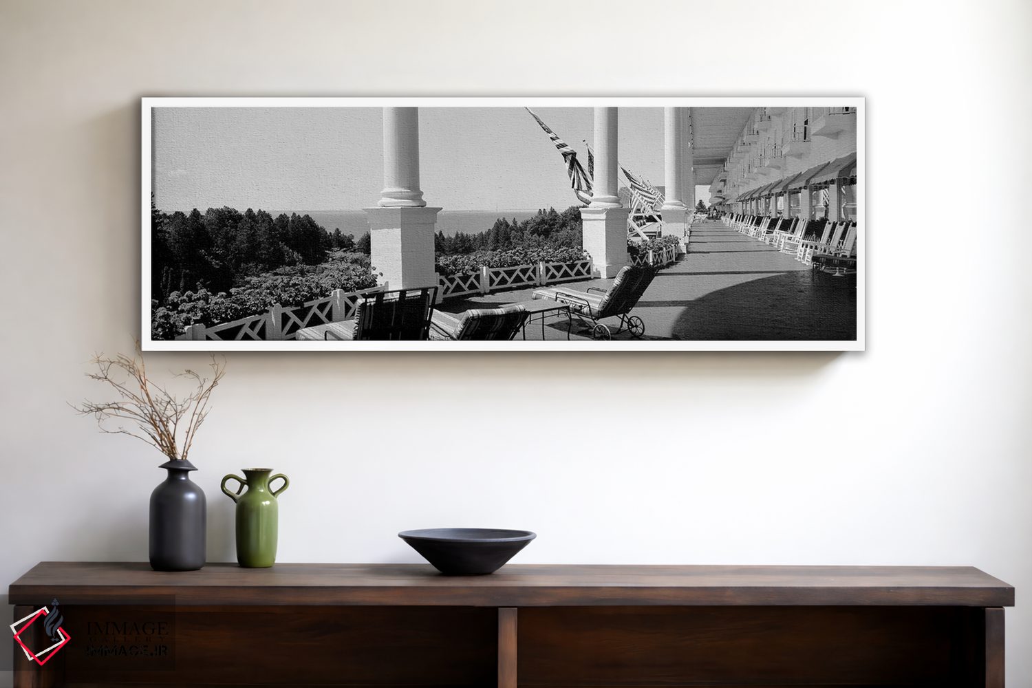 تابلو دکوراتیو Grand Hotel, Mackinac Island, Michigan, USA" - "صندلی ه… اثر پانورامیک ایمجز - D1W