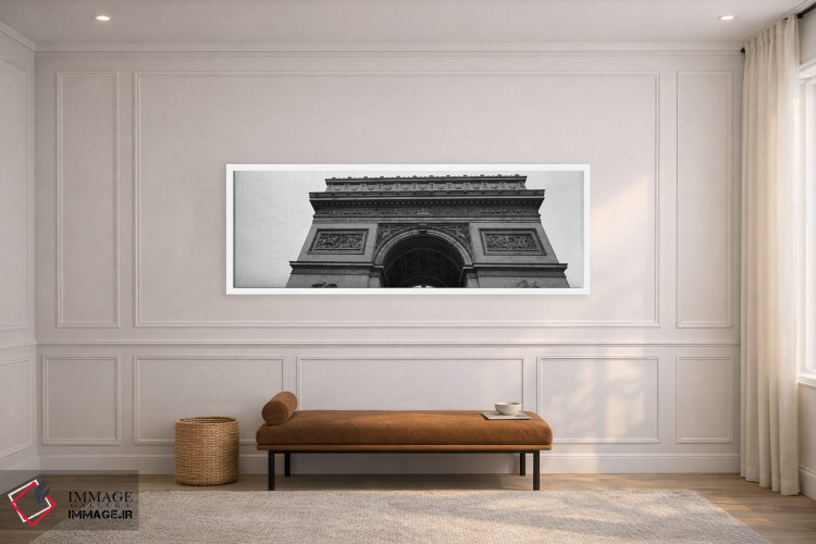 تابلو دکوراتیو Arc de Triomphe, Paris, Ile-De-France, France" - "نمای… اثر پانورامیک ایمجز - D2W