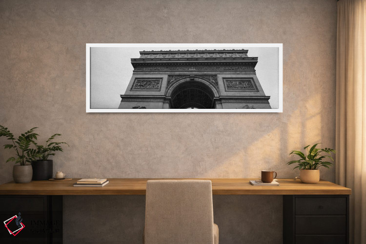 تابلو دکوراتیو Arc de Triomphe, Paris, Ile-De-France, France" - "نمای… اثر پانورامیک ایمجز - D1W