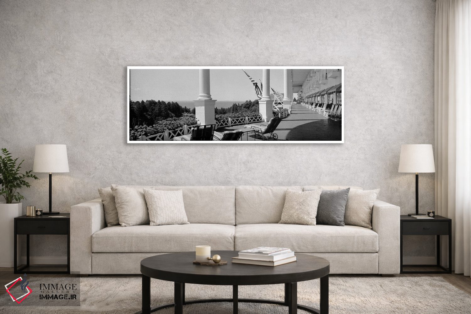تابلو دکوراتیو Grand Hotel, Mackinac Island, Michigan, USA" - "صندلی ه… اثر پانورامیک ایمجز - D6W