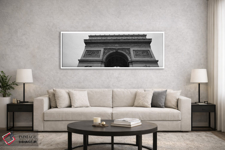تابلو دکوراتیو Arc de Triomphe, Paris, Ile-De-France, France" - "نمای… اثر پانورامیک ایمجز - D6W