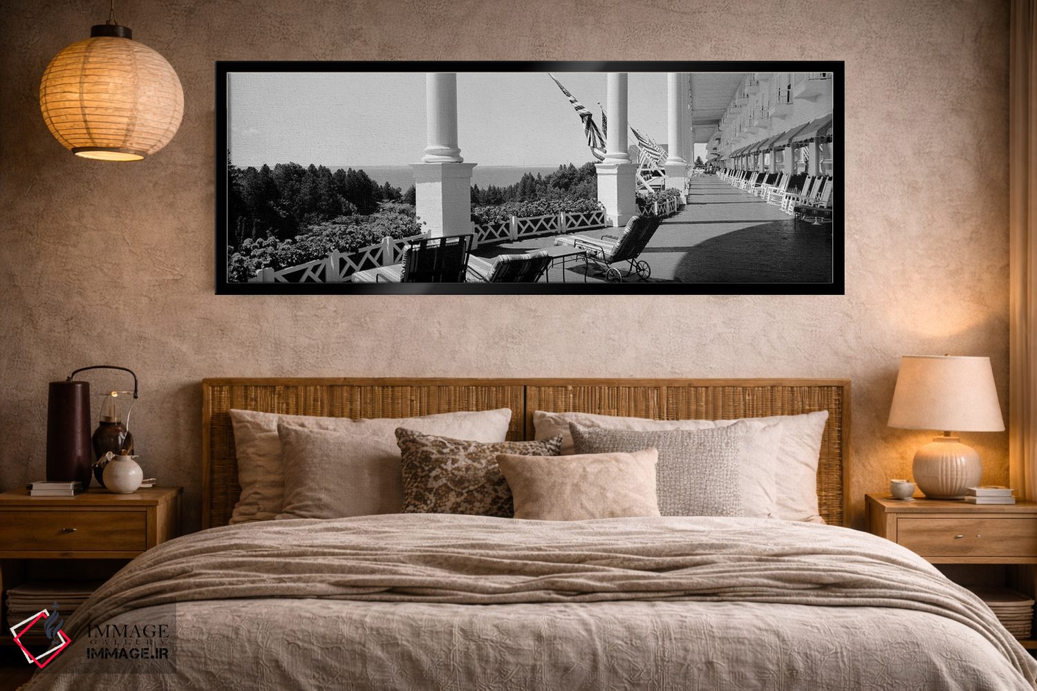 تابلو دکوراتیو Grand Hotel, Mackinac Island, Michigan, USA" - "صندلی ه… اثر پانورامیک ایمجز - D5B