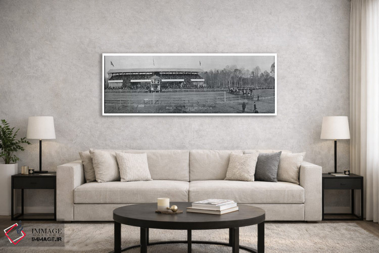 تابلو دکوراتیو پیست مسابقه بویی روز افتتاحیه مسابقات پاییز ۱۳ نوامبر ۱… اثر پانورامیک ایمجز - D5W