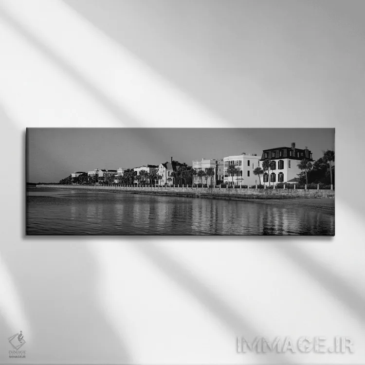 تابلو دکوراتیو The Battery, Charleston, South Carolina, USA" - "معماری… اثر پانورامیک ایمجز - نمای روبهرو روی دیوار