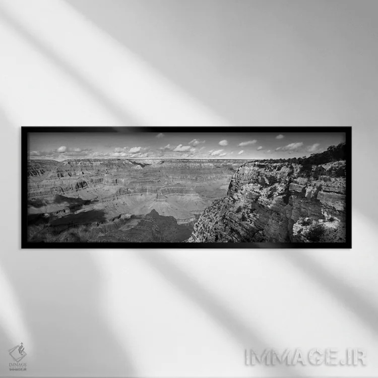 تابلو دکوراتیو Grand Canyon National Park, Arizona, USA" - "چشم انداز… اثر پانورامیک ایمجز - نمای قابدار مشکی