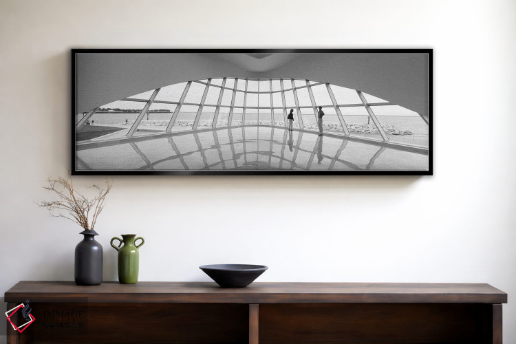تابلو دکوراتیو Milwaukee Art Museum, Milwaukee, Wisconsin, USA" - "سیل… اثر پانورامیک ایمجز - D2B