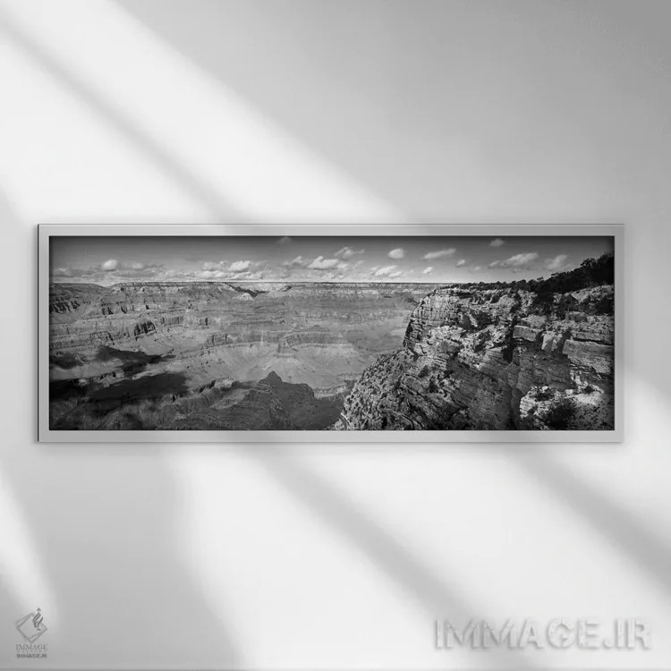 تابلو دکوراتیو Grand Canyon National Park, Arizona, USA" - "چشم انداز… اثر پانورامیک ایمجز - نمای قابدار سفید