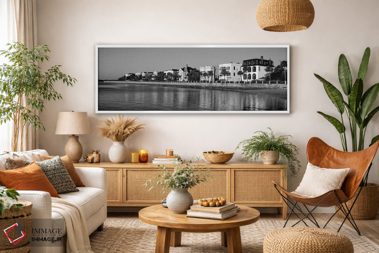 تابلو دکوراتیو The Battery, Charleston, South Carolina, USA" - "معماری… اثر پانورامیک ایمجز - D3W