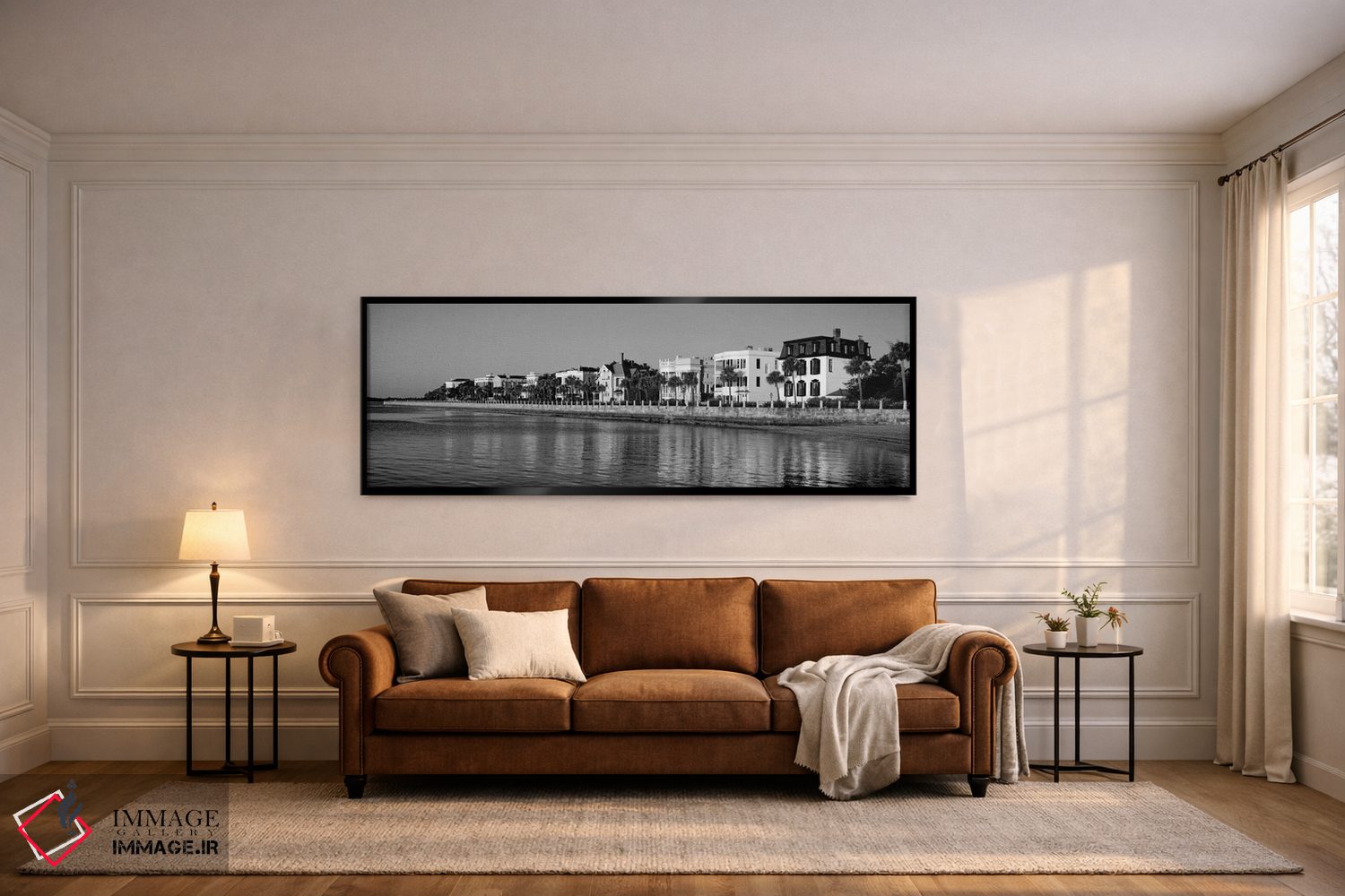 تابلو دکوراتیو The Battery, Charleston, South Carolina, USA" - "معماری… اثر پانورامیک ایمجز - D6B