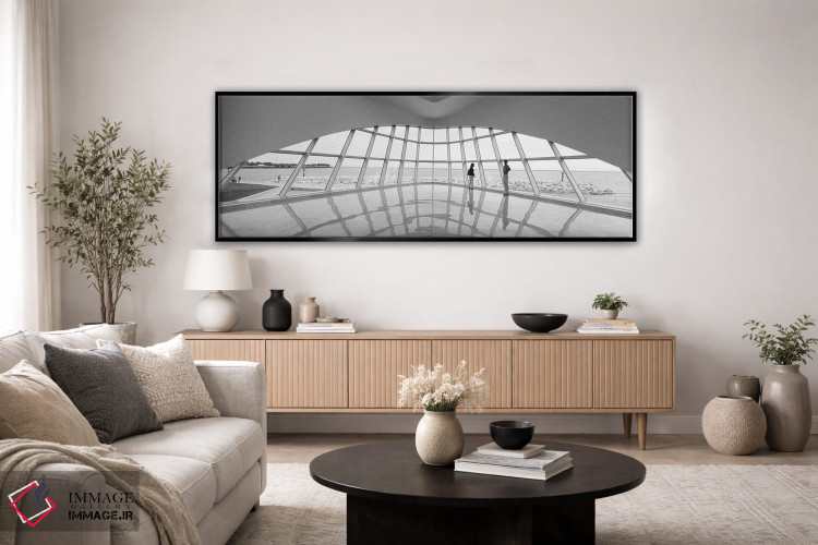 تابلو دکوراتیو Milwaukee Art Museum, Milwaukee, Wisconsin, USA" - "سیل… اثر پانورامیک ایمجز - D4B