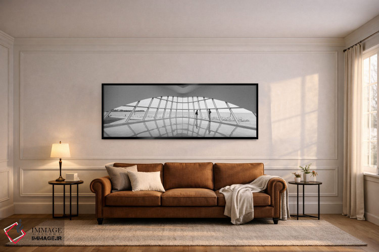 تابلو دکوراتیو Milwaukee Art Museum, Milwaukee, Wisconsin, USA" - "سیل… اثر پانورامیک ایمجز - D6B